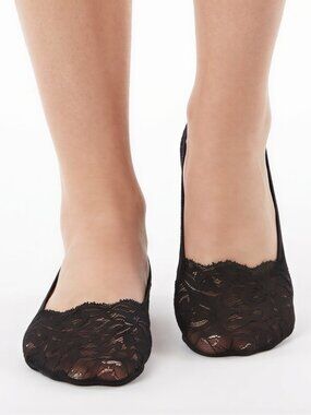 NWT Lot of 2!  PEDS Extreme Low Shoe Liner 2 pack Black